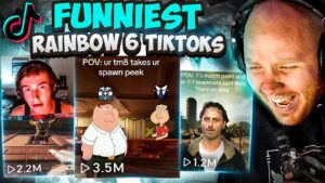TIMTHETATMAN REACTS TO THE FUNNIEST RAINBOW 6 TIKTOKS