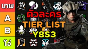 จัด Tier List ตัวละครในY8S3 - Rainbow Six Siege ไทย