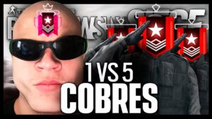 1 CHAMPION Vs 5 COBRES en Rainbow Six Siege | Caramelo Rainbow Six Siege Gameplay Español