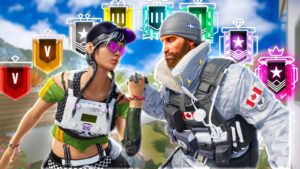 2v2 vs EVERY Rank w/ E GIRL (Rainbow Six Siege)