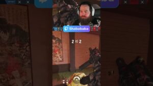 A lil Rainbow Six Siege jump scare