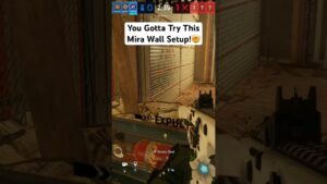 Best Mira Wall Setup in R6 Siege 😎 #shorts #rainbowsixsiege