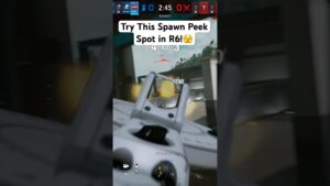 Best Spawn PEEK Spot in R6 👀 #shorts #rainbowsixsiege