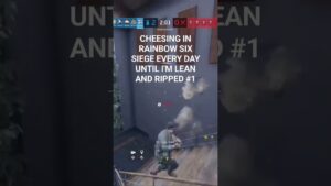 CHEESING IN RAINBOW SIX SIEGE EVERY DAY UNTIL I'M LEAN AND RIPPED DAY 1 #rainbowsixsiege