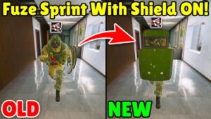 FUZE's Insane NEW Sprint with Full Shield Cover! - Rainbow Six Siege