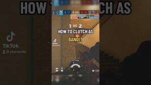 Forgot to put my Bandits down ⚡️ #rainbowsixsiege #rainbowsix #gaming #r6s #siege #siegeclips