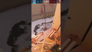 From the top rope!! #shorts #rainbowsixsiege