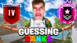 Guessing Your Rank in Rainbow Six Siege