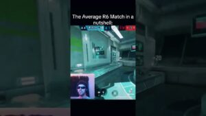 He got so ANGRY in Rainbow Six Siege…😂