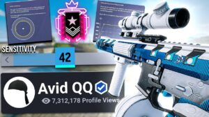 I Used Avid Q's INSANE Sensitivity in Rainbow Six Siege