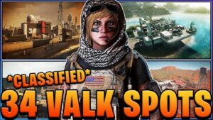 *INFO WINS GAMES* 34 Valk Cam Spots On Kanal, Nighthaven, Oregon & Outback - Rainbow Six Siege