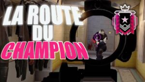 LA NOUVELLE ROUTE DU CHAMPION EST ENFIN DISPONIBLE J'OBTIENS MON NOUVEAU GRADE ! RAINBOW SIX SIEGE