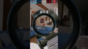 OSA ace clutch #rainbowsixsiege #ranked #shorts