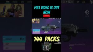 Opening 144 Packs | Tom Clancy’s Rainbow Six Siege