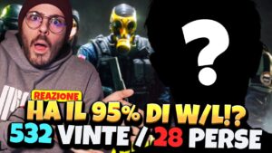 Questo ha il 95% di Vittorie/Sconfitte!? - Rainbow Six Siege ITA Reazione
