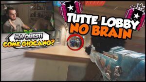 TROPPE LOBBY "NO BRAIN" su RAINBOW SIX... | Rainbow Six: Siege ITA