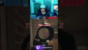 Tightest angle in Rainbow Six Siege#shorts