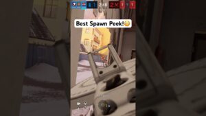 Try This SPAWN PEEK in R6 Siege 👀 #shorts #rainbowsixsiege