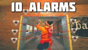 WE BROUGHT ONLY ALARMS in SIEGE