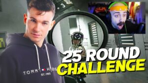 ☠️ 25 ROUND CHALLENGE su RAINBOW SIX SIEGE con JustRyuk