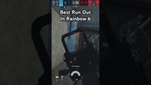 Best Run Out In R6!! #rainbowsixsiege #r6memes #siege