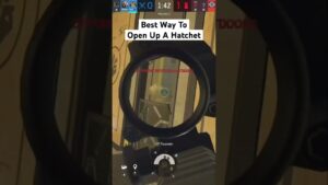 Best Way To Open Up A Hatchet in R6!! #rainbowsixsiege #rainbowsixsiegememess #r6memes