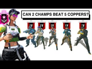 Can 2 Champions Actually beat 5 Coppers? (Rainbow Six Siege)