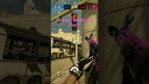 Lucky double kill #rainbowsixsiege #rainbow #ranked  #r6s #rainbowsixsiegememes #gaming #r6