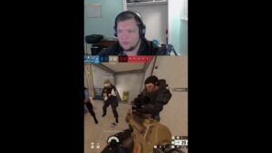 MY FIRST TIME PLAYING RAINBOW SIX SIEGE!!! #gaming #shorts #rainbowsixsiege #viral  #twitch #stream