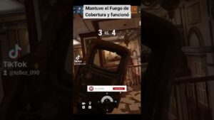 Mantuve el Fuego de Cobertura y Funcionó en el Rainbow Six Siege | #Shorts