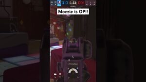 Mozzie is OP(overpowered) in R6!! #rainbowsixsiege #r6memes #siege