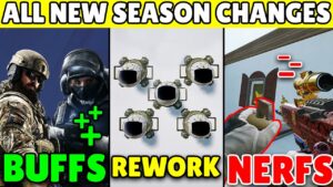 TOP +10 NEW BUFFs, Reworks and Changes Coming Soon! - Rainbow Six Siege Deep Freeze