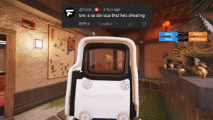 "bro its so obvious he's cheating"