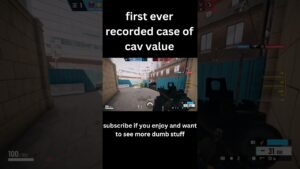 caveira value and twitch doing...? || rainbow six siege #shorts