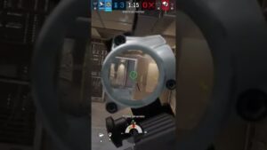 cuando no permites que el enemigo entre!!!! rainbow six siege.....