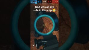god was on my side in rainbow six siege #gaming #viral #pvp #clips #fps #rainbowsixsiege #console