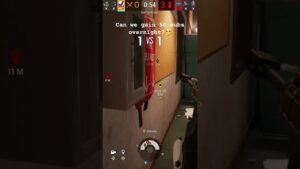1v2 clutch on rainbow six siege!#fypシ #gaming #rainbowsixsiege