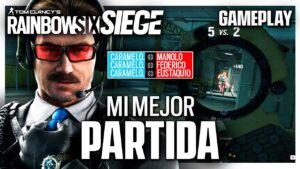 ⚠️3.5 KD⚠️ ¡¡Mi MEJOR PARTIDA en ESTE MAPA!! 🔞😱 Caramelo Rainbow Six Siege Gameplay Español