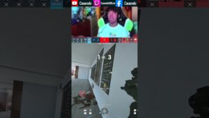 AGUSTIN51 se CABREA por esta JUGADA en R6 | Caramelo Rainbow Six Siege Gameplay Español #shorts