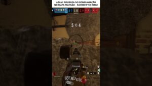 AZAMI ROUBADA NO BOMB AVIAÇÃO NO MAPA MANSÃO   RAINBOW SIX SIEGE #rainbowsixsiege #r6brasil #azami