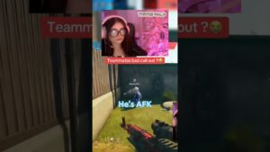 BAD CALL OUT ?!😡 | Rainbow Six Siege Girl 💗 #rainbowsixsiege