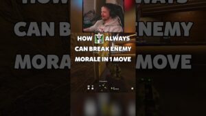 BREAKING Enemy Morale In Rainbow Six Siege - #r6 #rainbowsixsiege