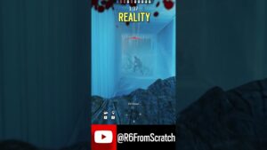 EXPECTATION vs REALITY on RAINBOW SIX SIEGE #shorts