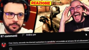 HO AIUTATO CiccioGamer89 con la SENS?? - Rainbow Six Siege ITA Reazione