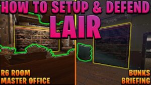 How To Setup and Defend Lair Part 1 - Rainbow Six Siege - Guide 2024