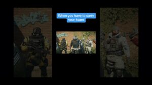 How it feels to carry your team in Rainbow Six Siege #rainbowsixclips #rainbowsixsiege #rainbowsix