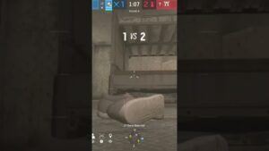 Insanely  crazy double kill in rainbow six siege #devious #godmode #insane #destroyed #siege