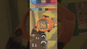 NASTY SPAWNPEEK SHOT WITH THE NEW OP | Rainbow Six Siege | #rainbowsixsiege #shorts