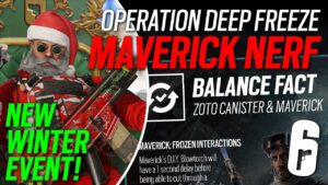 New Winter Event & Maverick Nerf - 6News - Rainbow Six Siege