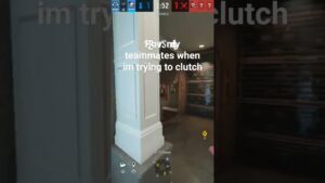 Pov: my teammates when I try to clutch #rainbowsixsiege